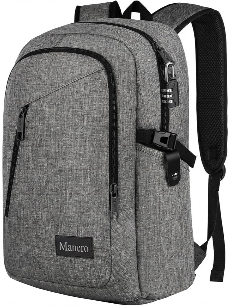 17.3 Inch Business Laptop Backpack Large Travel Backpack Lightweight Anti-Theft